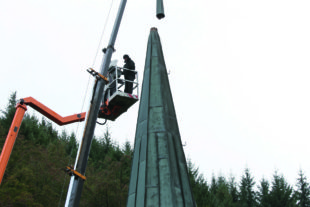 Turmspitze der »Maria-Hilf«-Kapelle muss dringend renoviert werden