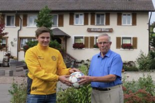 Ballspende an den ZFV