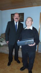 Karl Baumann feierte am  Neujahrstag 85. Geburtstag