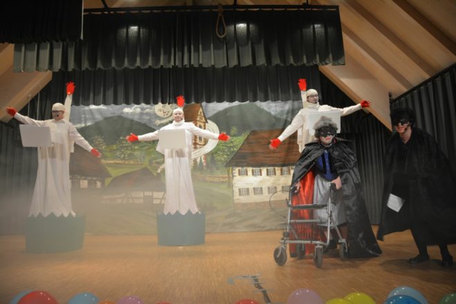 Windpark vom Kambacher Eck versorgte das Dorf Entersbach mit närrischer Hochspannung