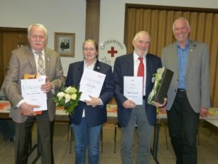 Johann Frantz zum Ehrenmitglied des DRK Zell ernannt