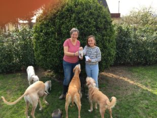 Leni besitzt ein großes Herz für Hunde in Not