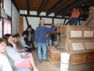 Über 200 Besucher besichtigten die historische »Maile-Gießler-Mühle«