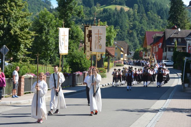 Fronleichnam in Nordrach