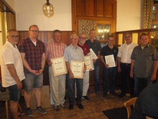 Drei Ehrenmitgliedschaften für Einsatz zum Wohle des Vereins