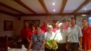 Ehrenfeldwebel Werner Kuderer  feierte seinen 85. Geburtstag