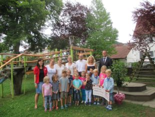 Spende für den Kindergarten