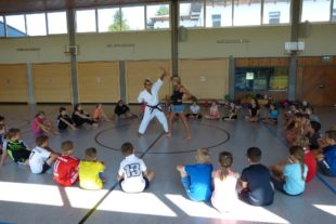 2017-8-25-Bi-bia-Karate Abwehr im Kreis