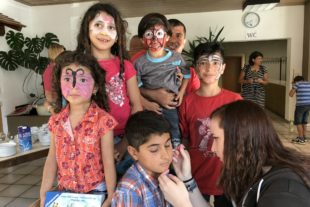 2017-8-28-UH-Karin Metz-Café International Ausflug-Kinderschminken