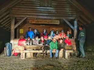 Gewandert von der Hohengeroldseck bis zum Sonnenaufgang über Haslach