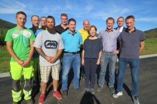 Straßenfest im Neubaugebiet