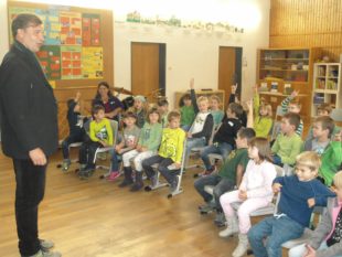 Autorenlesung mit Armin Pongs an der Brandenkopf-Schule