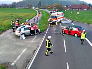 Beim Abbiegen Vorfahrt missachtet