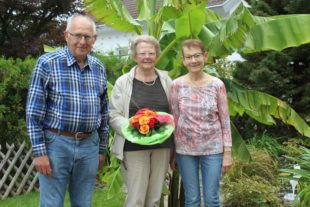 Ehrung in der Pension Waldfrieden