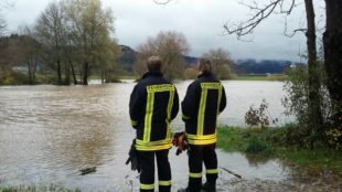 Einsatz für die Feuerwehren  nach Starkregen am Sonntag