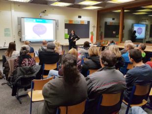 Gewaltprävention stand auf dem Stundenplan im Bildungszentrum