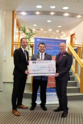 Spende der Volksbank zum Jubiläum