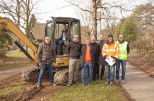 Minimaler Eingriff in den Kurpark