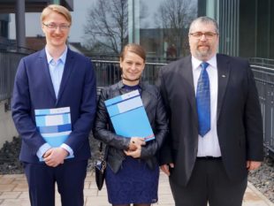 Stefan Christ und Roberta Woyte haben einen seltenen Beruf erlernt