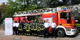 35 Stunden Weiterbildung für die Drehleiter