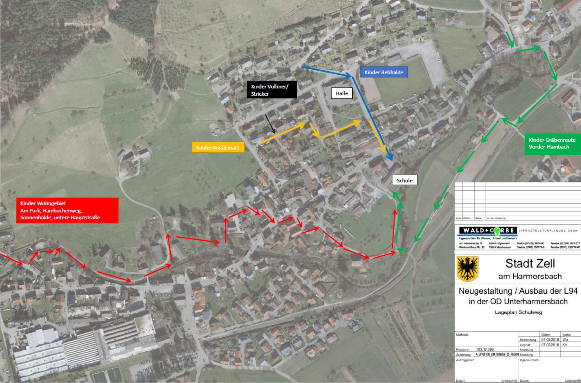 2018-6-13-ZE-Stadt-Neuer Schulwegeplan für Grundschüler - Stadt Zell-Schulwegeplan