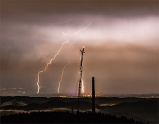 Mystische Naturphänomene  im Gewitter-Juni 2018
