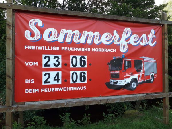 Sommerfest der Feuerwehr Nordrach
