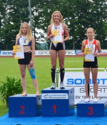 Cora Maria Burger in Hochform