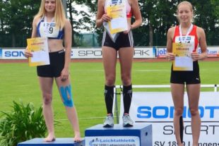 2018-6-20-UH-TVU-Leichtathletik-Burger-Badische Meisterin-Siegerehrung