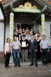 Zertifikat für »Kinderhaus Sonnenblume«