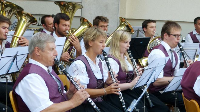 Hock mit dem Musikverein Unterentersbach