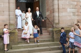 Hochzeit und Taufe in der Pfarrkirche gefeiert