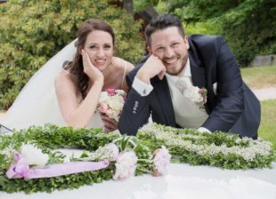 Christina und Stefan Goletz  feierten Hochzeit in Baiersbronn