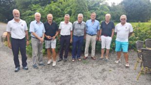 Ehrhard Groß lud zum Golfturnier