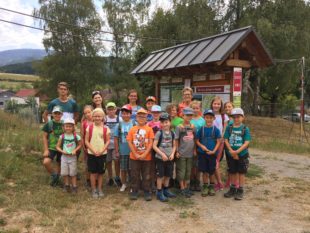 Schön müde von der frischen Luft