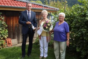 Gäste-Ehrung im Haus Willmann