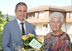 Glückwünsche zum 85. Geburtstag von Gertrud Herrmann