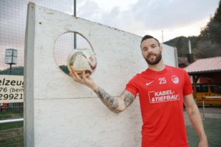 Fabian Herrmann schießt sich mit Fallrückzieher ins ZDF-Sportstudio