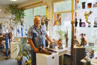 Künstler Hans-Georg Hirschbiel schließt sein Atelier in Steinach