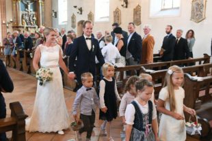 Für Marie und Stefan Gutmann läuteten die Hochzeitsglocken