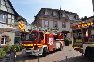 Feuerwehr löschte Mittagessen