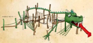 Ein »Nordrache« im Dorfpark und ein neues Café von ChocoL in der Ortsmitte