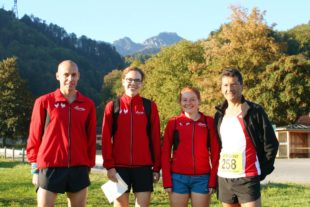 Franziska Schmieder und Nadia Dietz überzeugten am Sonntag beim Hochfelln-Berglauf
