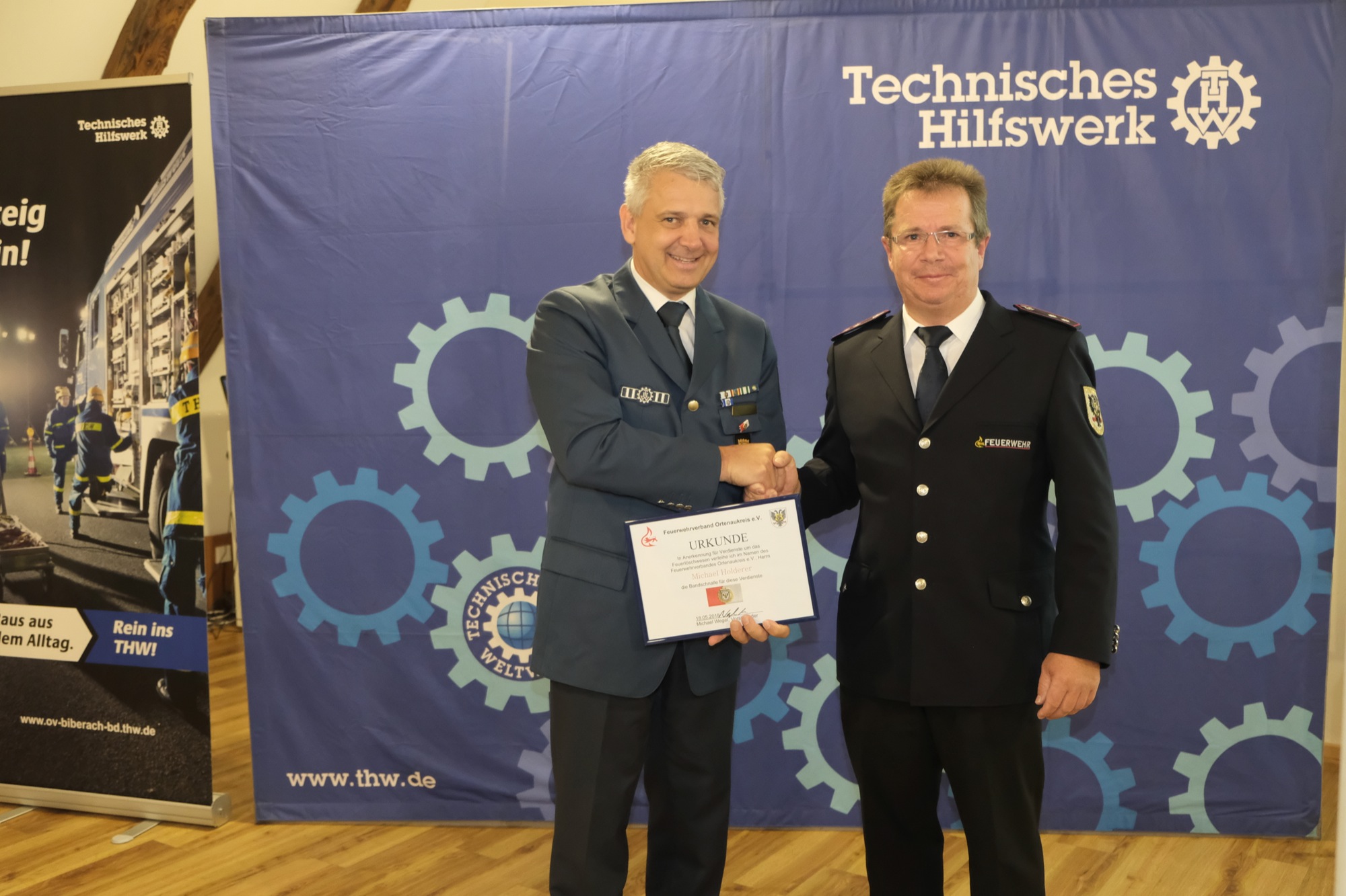 2018-10-8-BI-vo-THW Amtswechsel Ortsbeauftragter DSCF2290