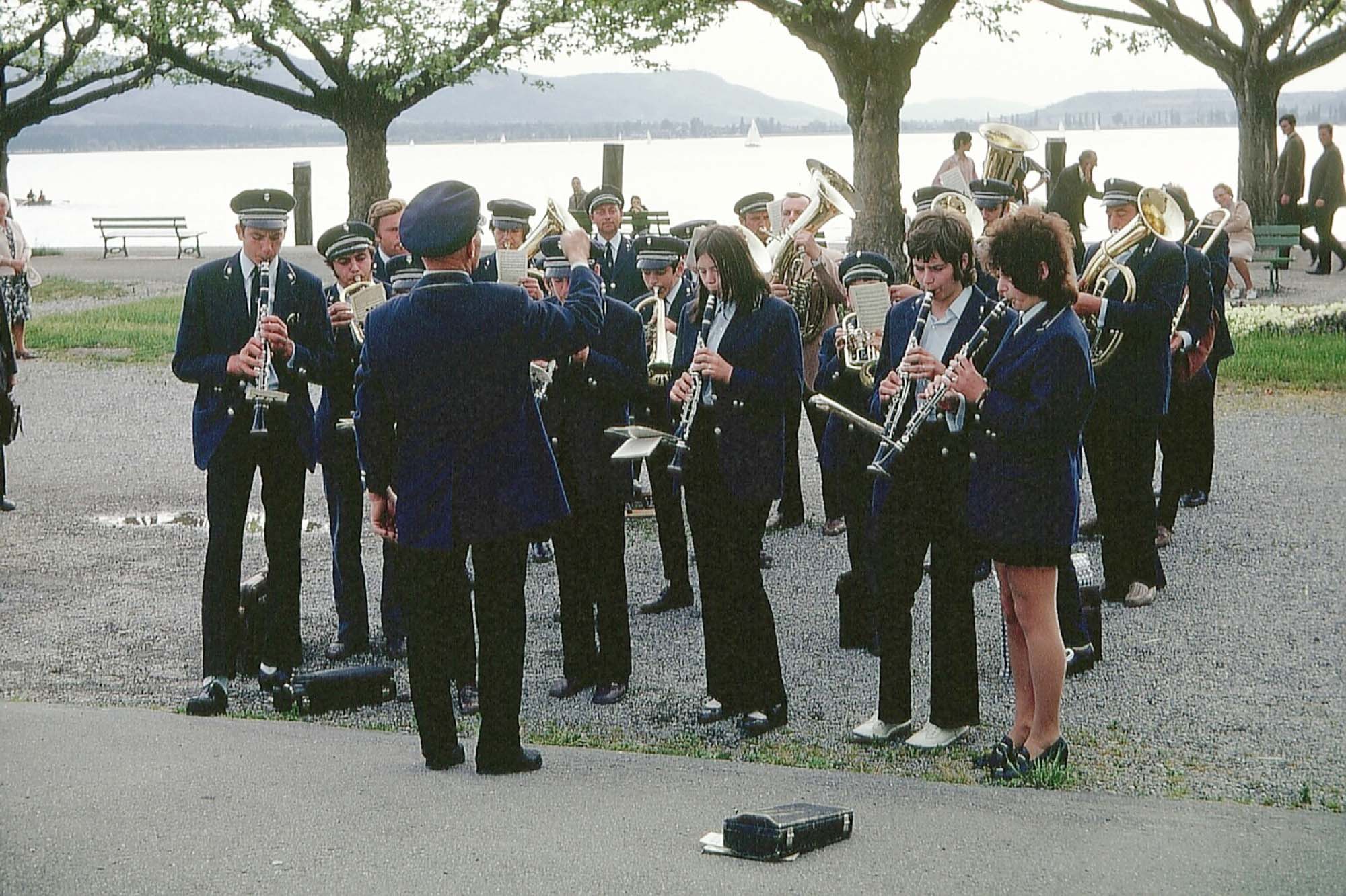 2018-11-7-ZE-UE-Franz Huber-Musikalischer Filmabend zum 50-jährigen Jubiläum der Musikkapelle Unterentersbach-Bb + Bodensee 1971 )
