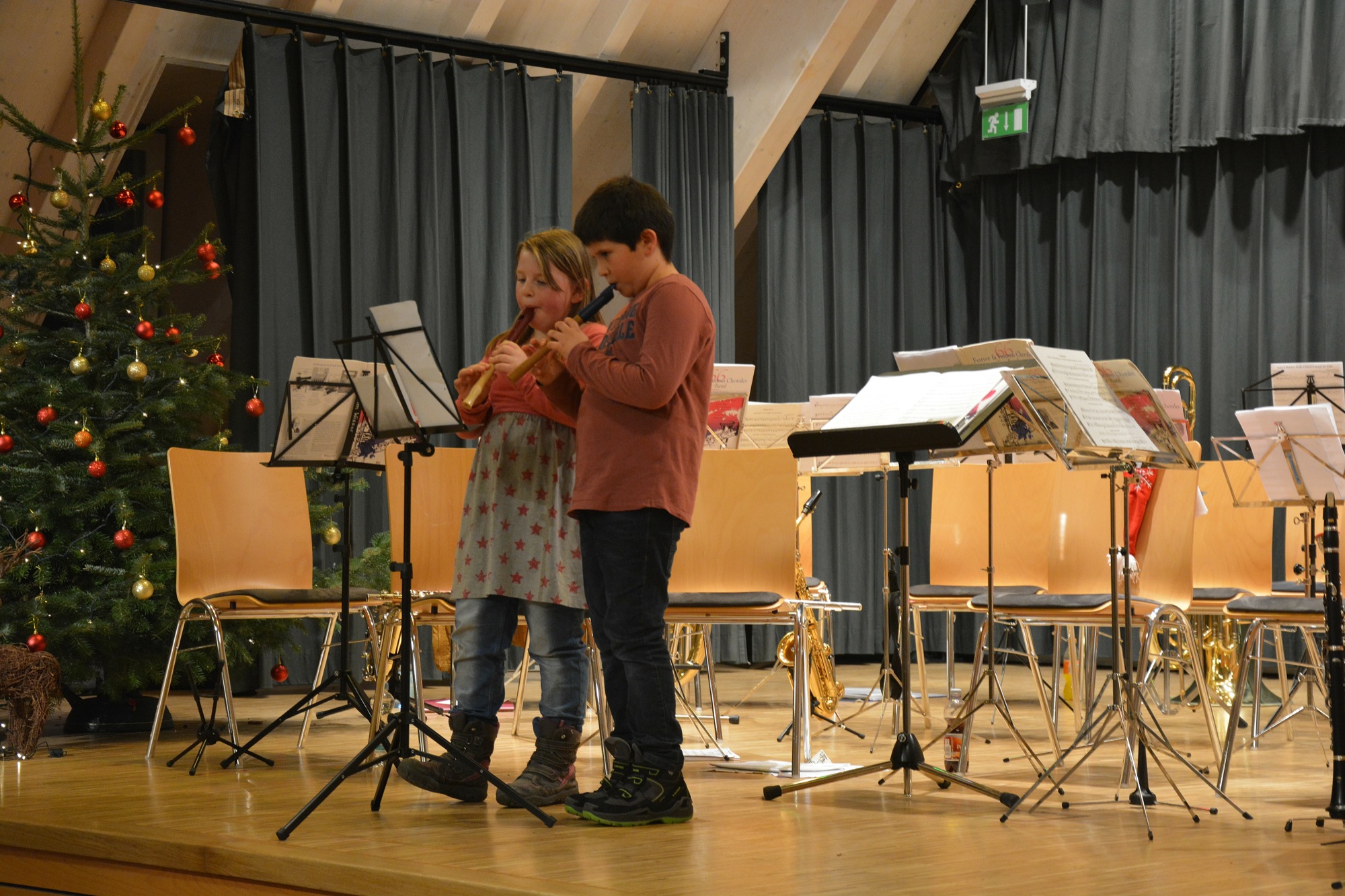 2018-12-27-Zell-Unterentersbach-Musikalischer Adventssonntag der Bläserjugend Unterentersbach-Bild 2