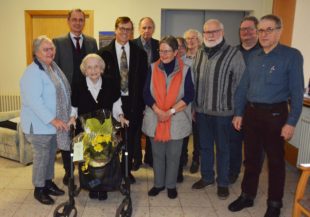 Johanna Braun feierte ihren 98. Geburtstag