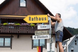 2019-1-21-OH-kal-Hinweisschild Rathaus wurde entwendet-vkMG8A9194