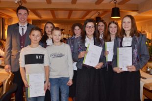 2019-1-25-Zell-Unterentersbach-Musikverein-Bläserjugend-Jahreshauptversammlung-Leistungsabzeichen Bronze-UTS_8599