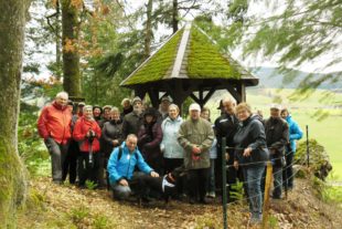 Stürmische Auftaktwanderung